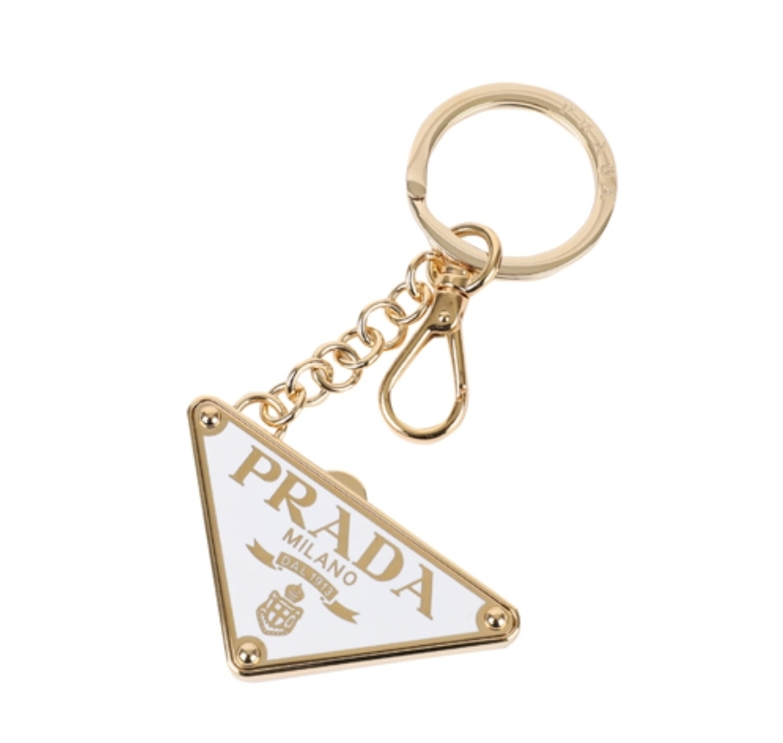 送料関税込☆PRADA ディバイジブル メタル キーリング 2点セット