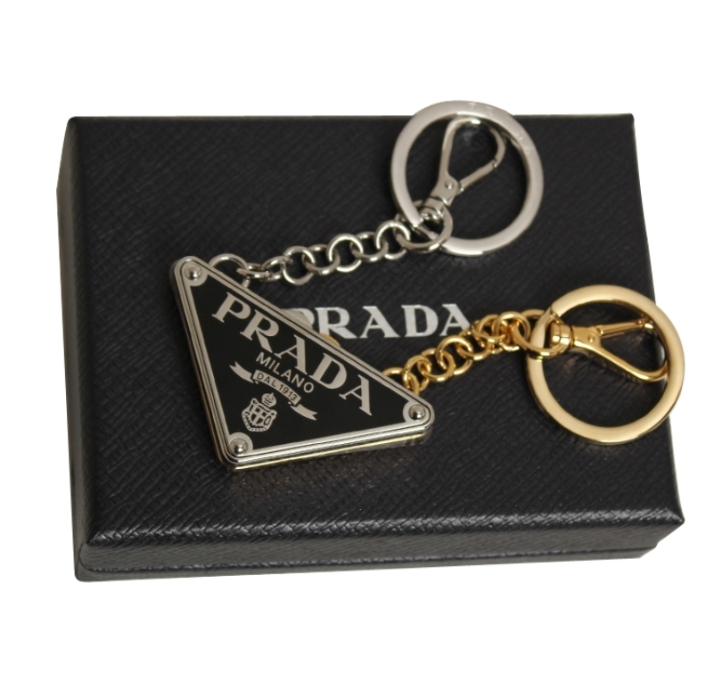 送料関税込☆PRADA ディバイジブル メタル キーリング 2点セット