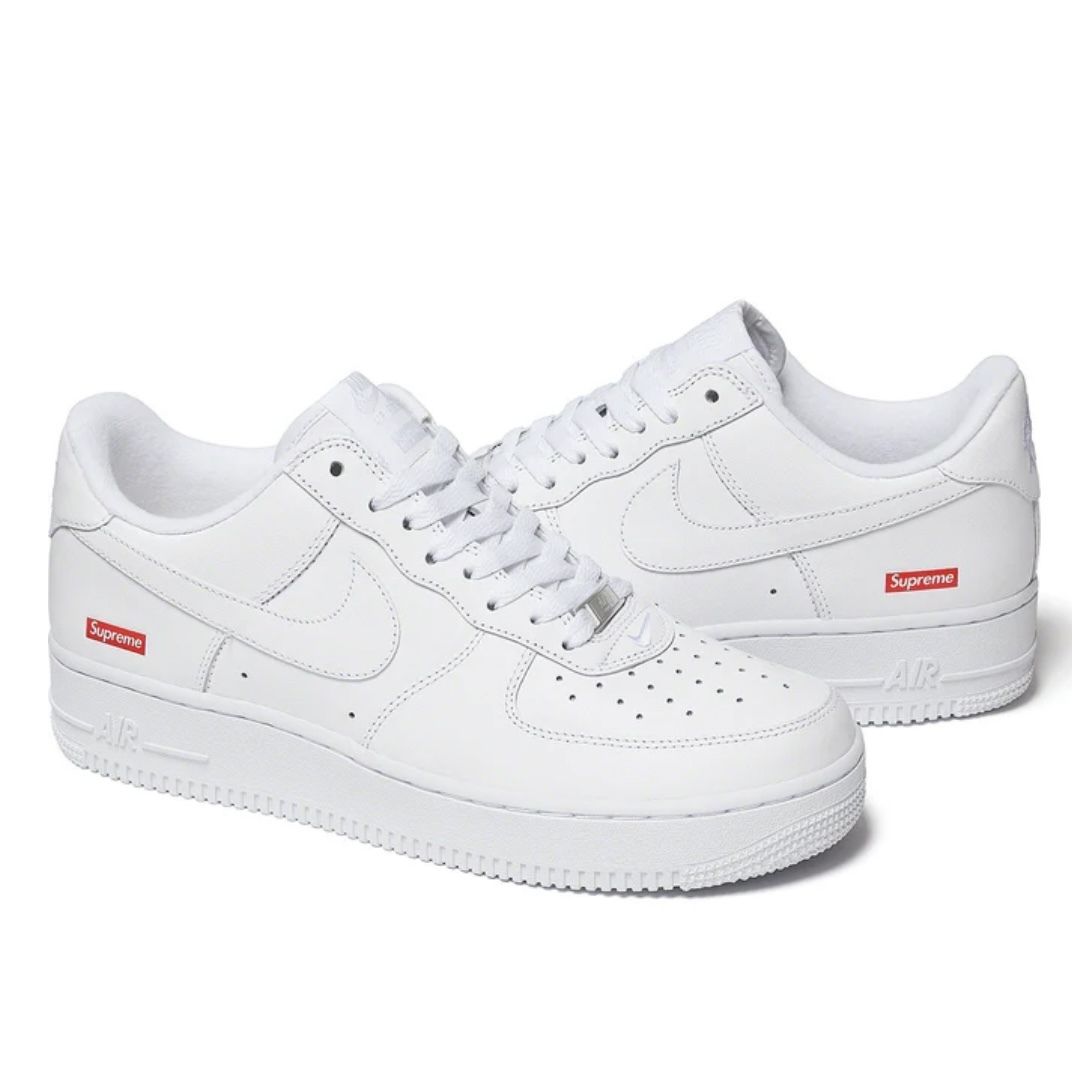 Nike x Supreme Air Force 1 Low SP “White” & “Black”が国内3月9日に再販予定