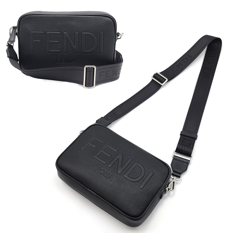 関税負担なし☆FENDI フェンディ ROMAカメラケース