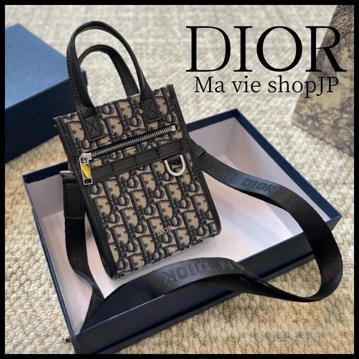 国内発送【Dior】Safari ノースサウス ミニトートバッグ