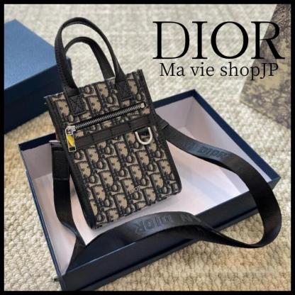 国内発送【Dior】Safari ノースサウス ミニトートバッグ