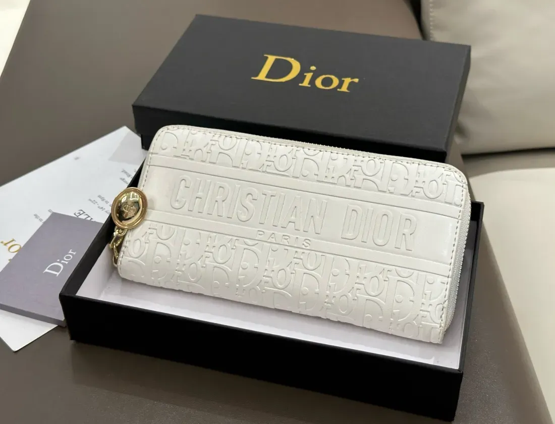【オシャレかっこいい！】Dior★バーティカル 2つ折りウォレット