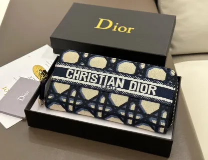 【オシャレかっこいい！】Dior★バーティカル 2つ折りウォレット