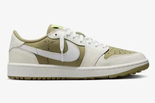 【Travis Scott × Air Jordan 1 Low Golf NRG】コラボ最新作はゴルフ仕様！グローバル限定版、完売必至のトレンドになる！