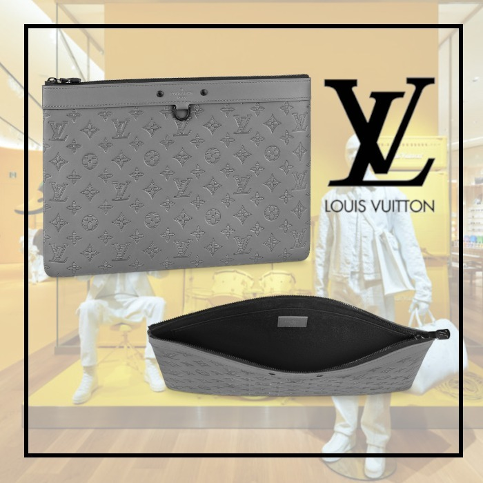 LOUIS VUITTON ポシェット・ディスバリーGM グレーM81385
