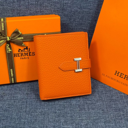 Hermes・レザー コンチネンタルウォレット 財布 折財布
