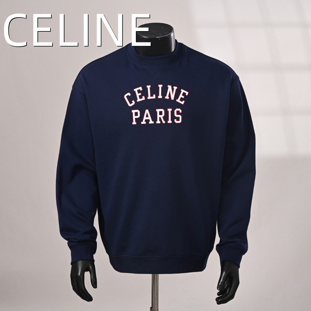 26SS CELINE カシミア クルーネック スウェット
