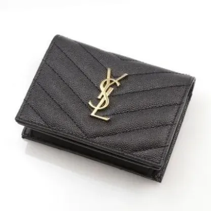 LOU マテラッセ二つ折り財布 ブラック