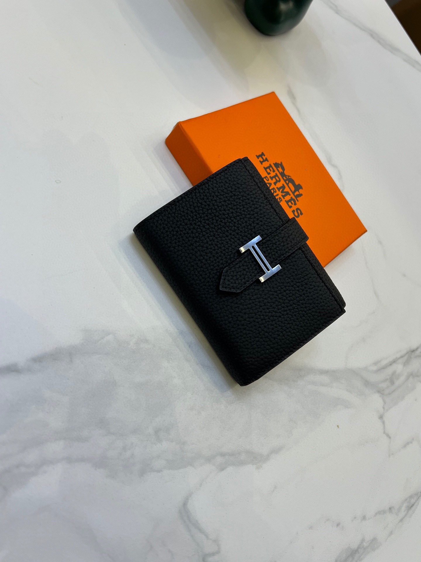 HERMES 超入手困難 ベアンコンビネ 3つ折り財布