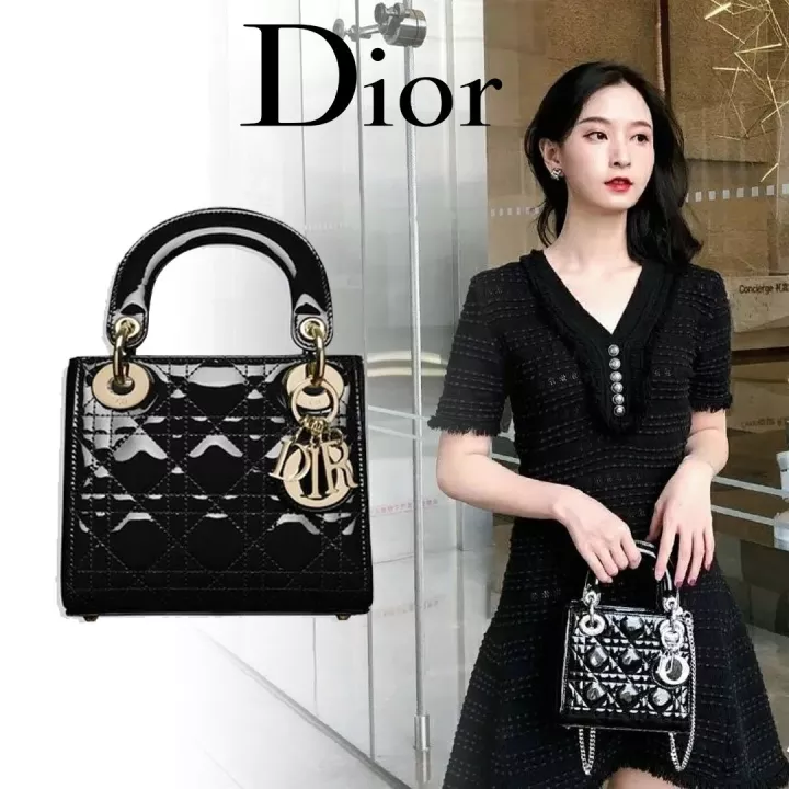 追跡付き発送【Dior】2WAY♪Lady Dior ミニバッグ