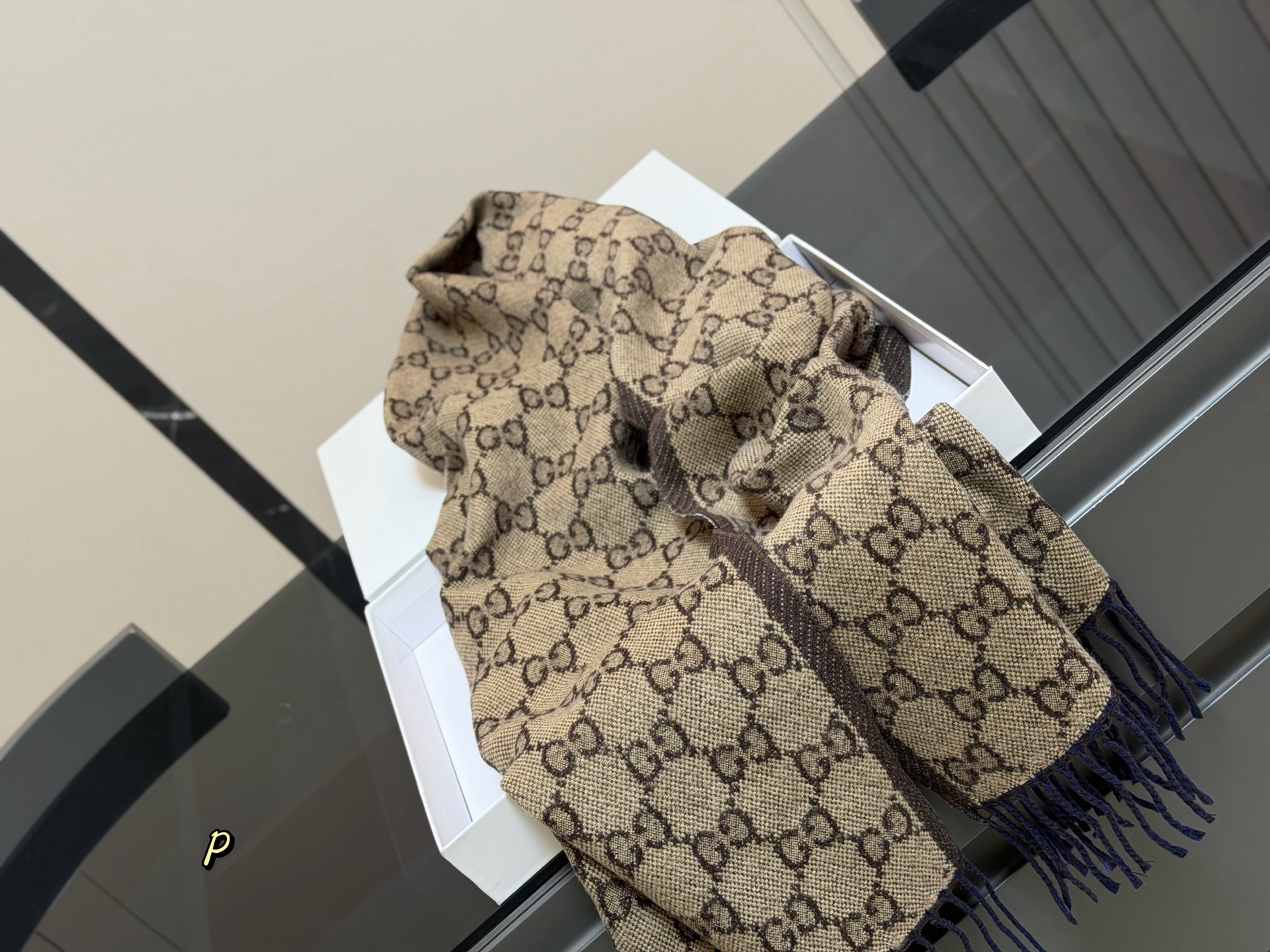 GUCCI 国内発送sale お勧め マフラー ウール アルパカ 男女兼用