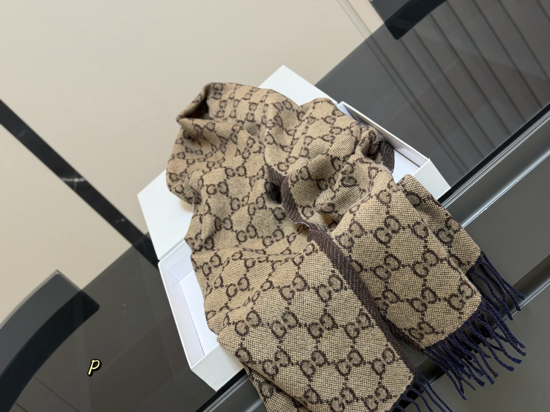 GUCCI 国内発送sale お勧め マフラー ウール アルパカ 男女兼用