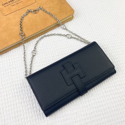 Hermes・レザー コンチネンタルウォレット 財布 折財布