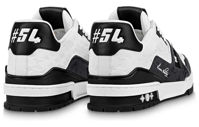 LOUIS VUITTONLV Trainers 'White Black'