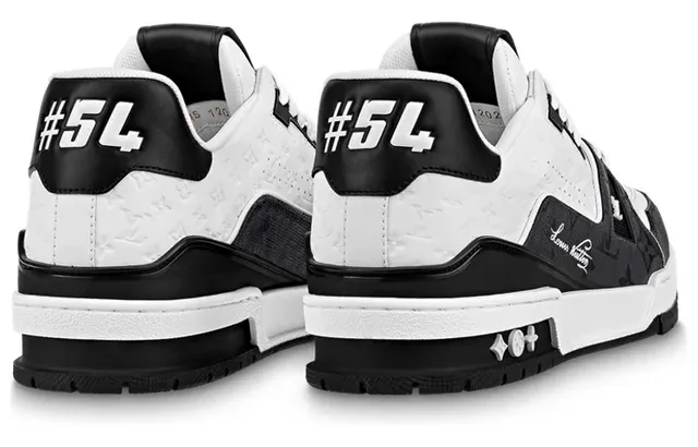 LOUIS VUITTONLV Trainers 'White Black'