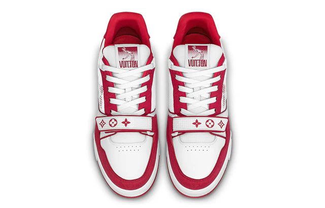 LOUIS VUITTONLV Trainer 'White Red'