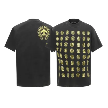 Chrome Heart クロムハーツ Tシャツ 黒 綿100% zH0127