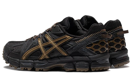 Asics Gel-kahana 8 Retro Wear-Resistant Trail Black Brown 'Black Clay Canyon' 1011B133-001
