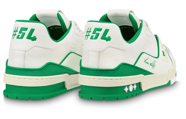 LOUIS VUITTONLV Trainers 'White Green'