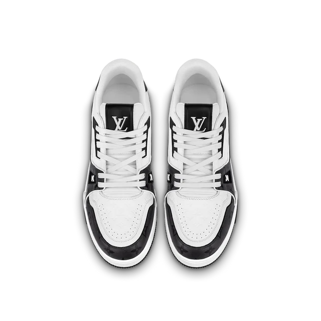 LOUIS VUITTONLV Trainers 'White Black'