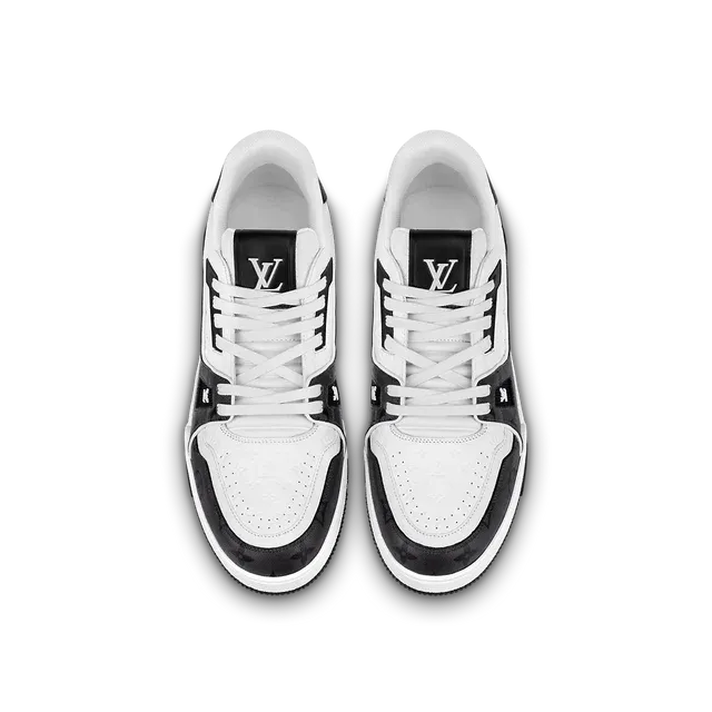 LOUIS VUITTONLV Trainers 'White Black'