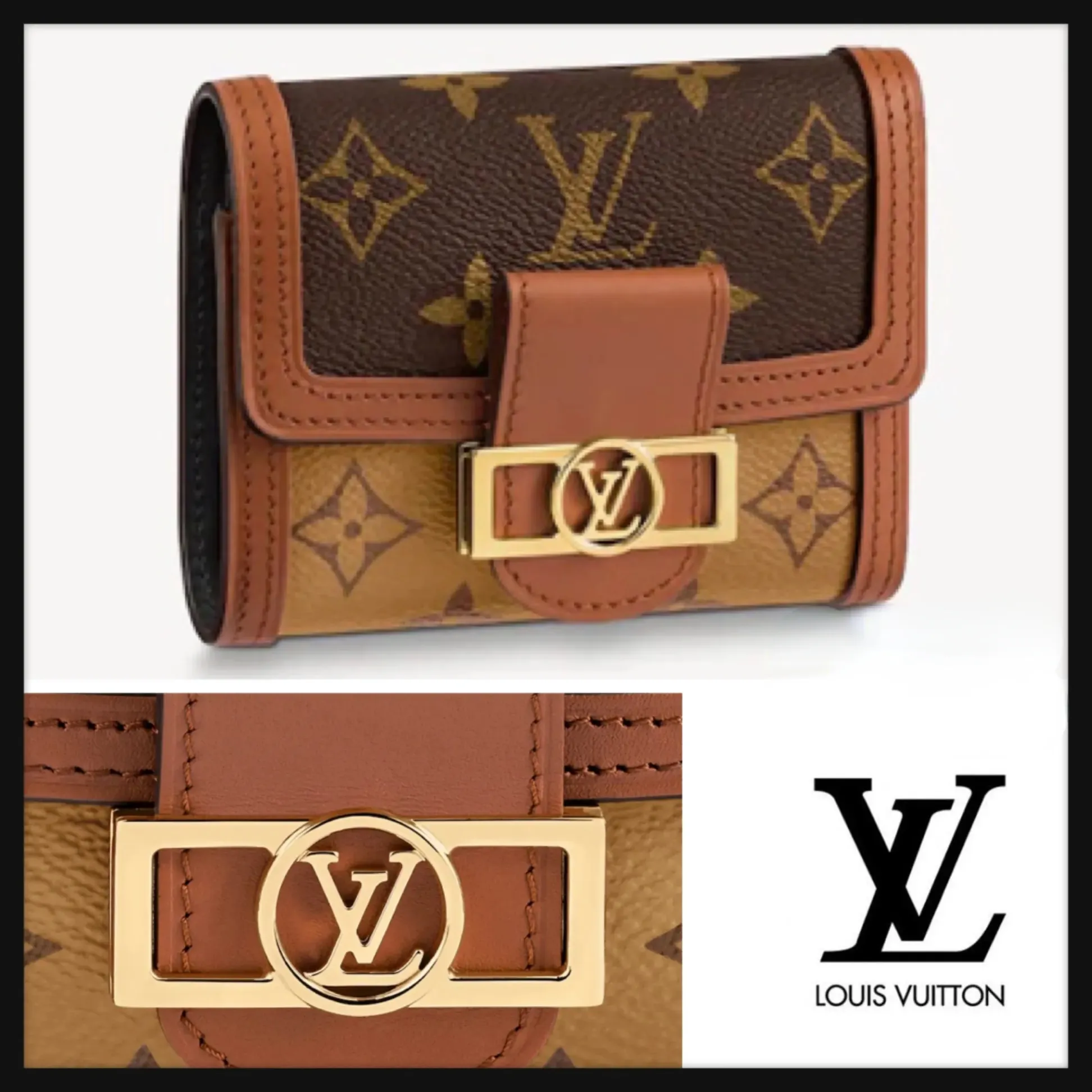 LOUIS VUITTON【ルイヴィトン】ポルトフォイユドーフィーヌ M68725