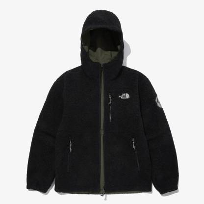 ★★★THE NORTH FACE★★★ DIXIE RVS FLEECE HOODIE NJ4FM70 リバーシブル フリース ダウン ジャケット フード レディース メンズ 韓国 2WAY 裏表 ショート ミドル 丈 かわいい 新作