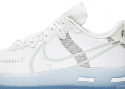 NIKE AIR FORCE 1 REACT QS 'WHITE ICE' ナイキ エア フォース ワン リアクト クイックストライク "ホワイトアイス" メンズ レディース スニーカー【限定完売モデル】