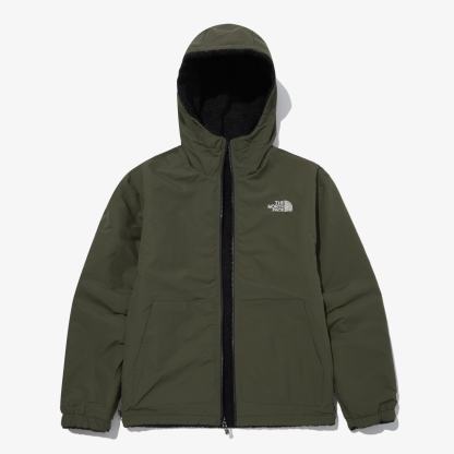 ★★★THE NORTH FACE★★★ DIXIE RVS FLEECE HOODIE NJ4FM70 リバーシブル フリース ダウン ジャケット フード レディース メンズ 韓国 2WAY 裏表 ショート ミドル 丈 かわいい 新作