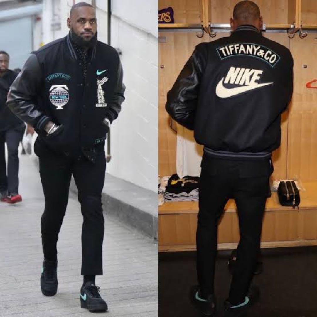 ★Nike x Tiffany & Co.★ナイキ×ティファニーのVARSITY JACKET ジェームズ ジャケット コート