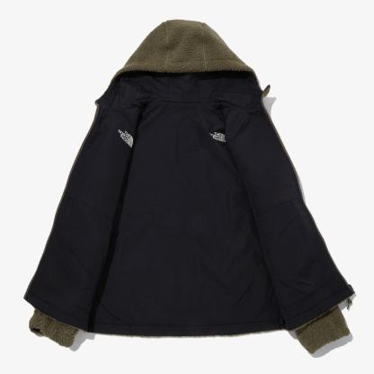 ★★★THE NORTH FACE★★★ DIXIE RVS FLEECE HOODIE NJ4FM70 リバーシブル フリース ダウン ジャケット フード レディース メンズ 韓国 2WAY 裏表 ショート ミドル 丈 かわいい 新作