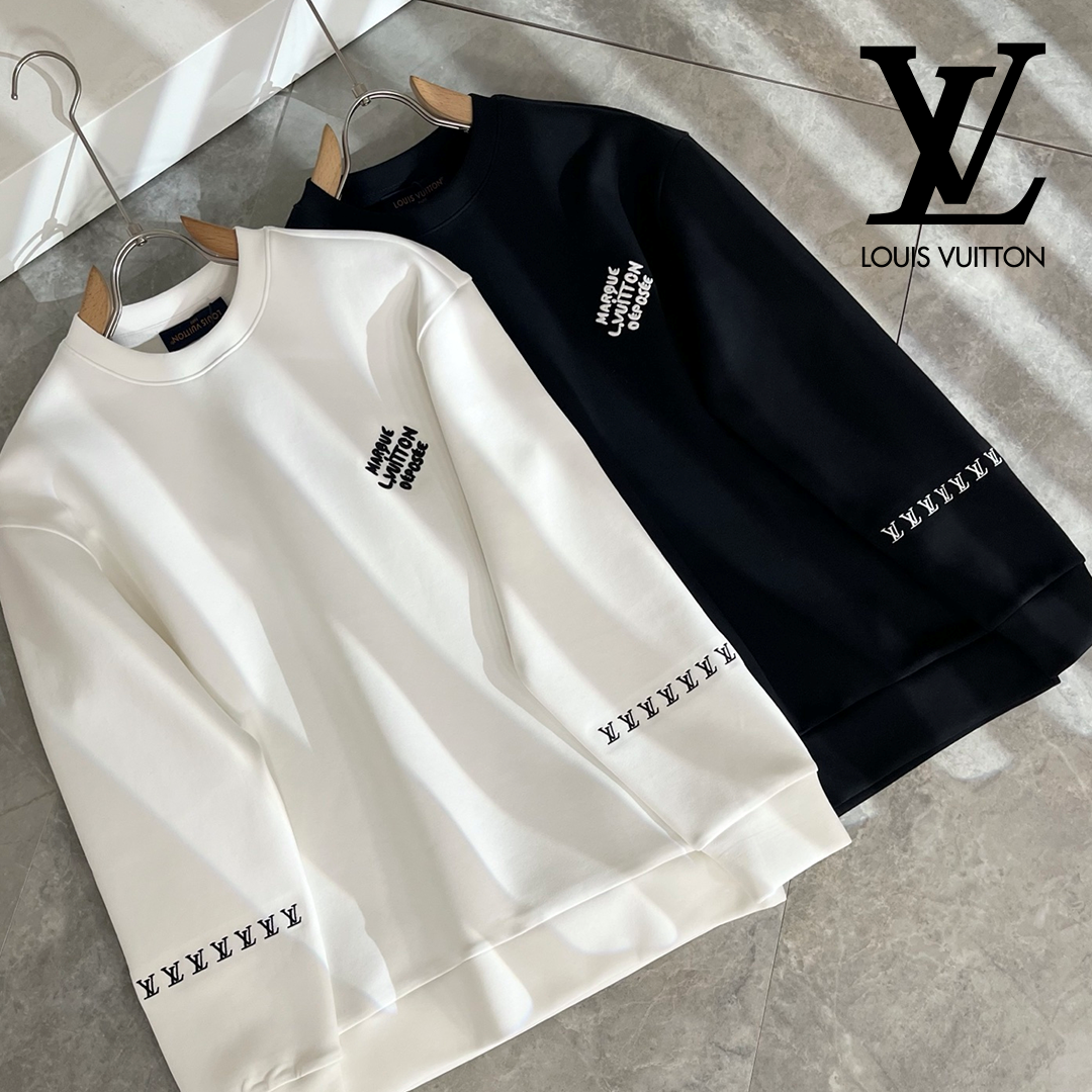 LOUIS VUITTON バックロゴ ユニセックス プルオーバー