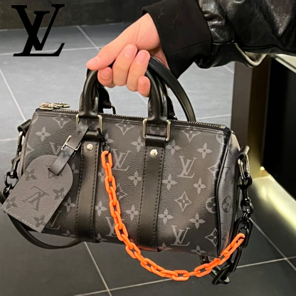 クール【LouisVuitton】キーポル・バンドリエール 25 モノグラム