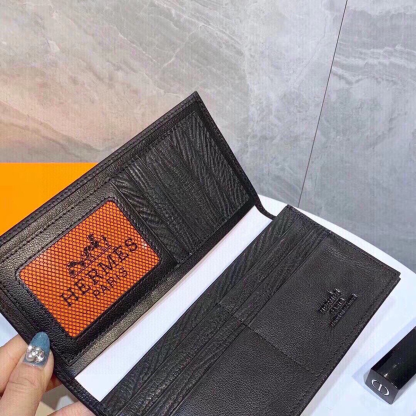 Hermes・レザー コンチネンタルウォレット 財布 折財布