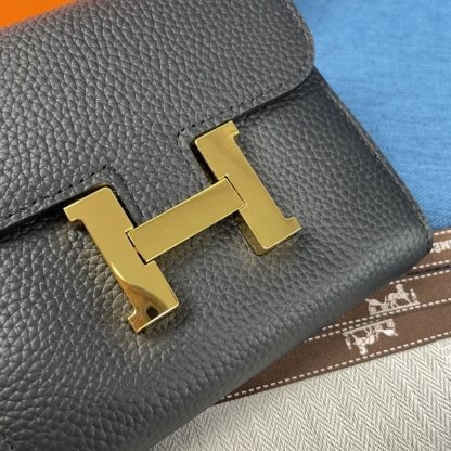 Hermes・レザー コンチネンタルウォレット 財布 折財布