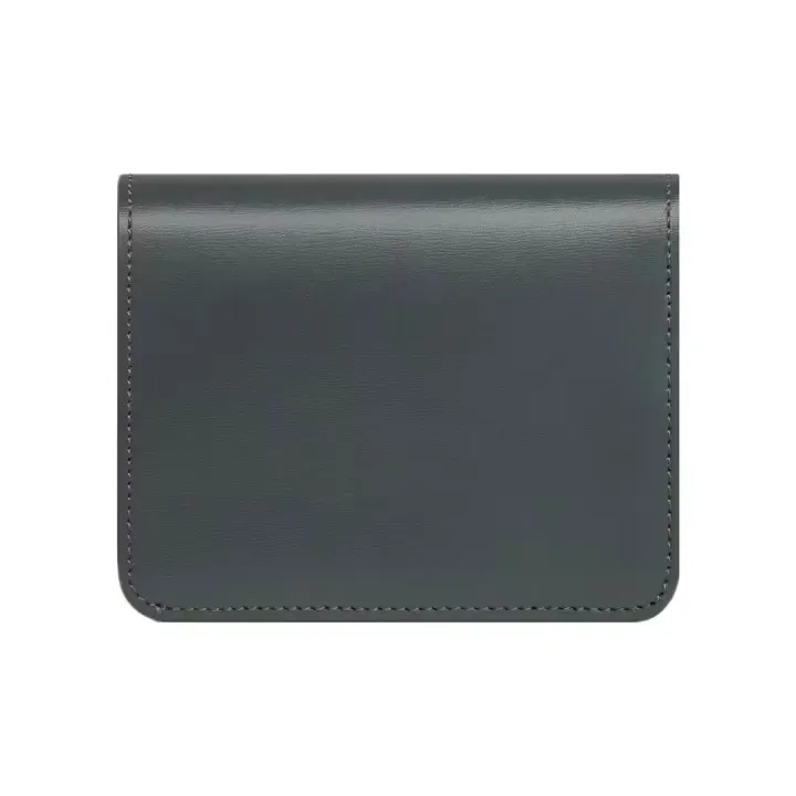 コンパクトウォレット トリオンフ / シャイニーカーフスキン すみはいいろ