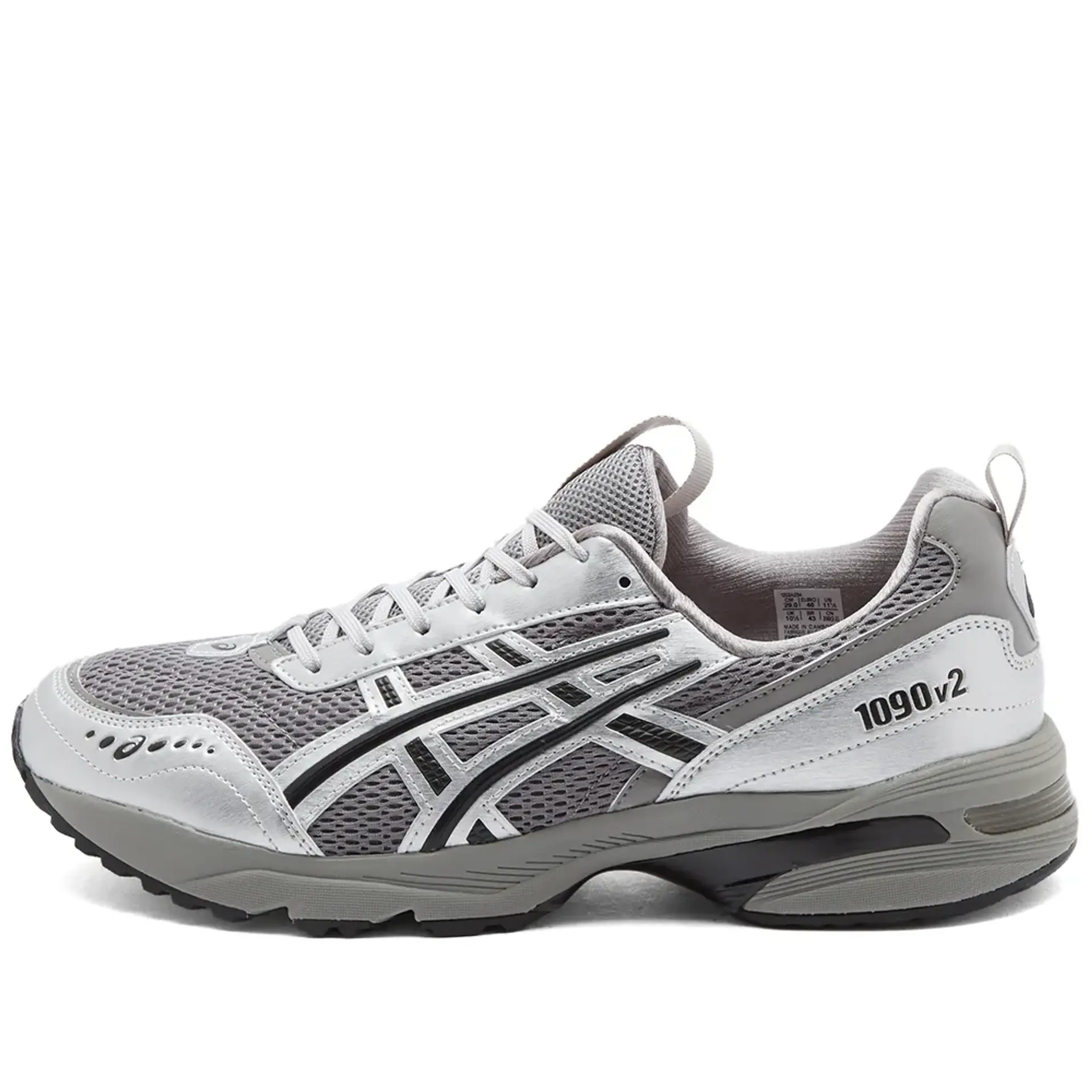 Asics Freja Wewer X Gel-1090v2 Mens Silver Trainers