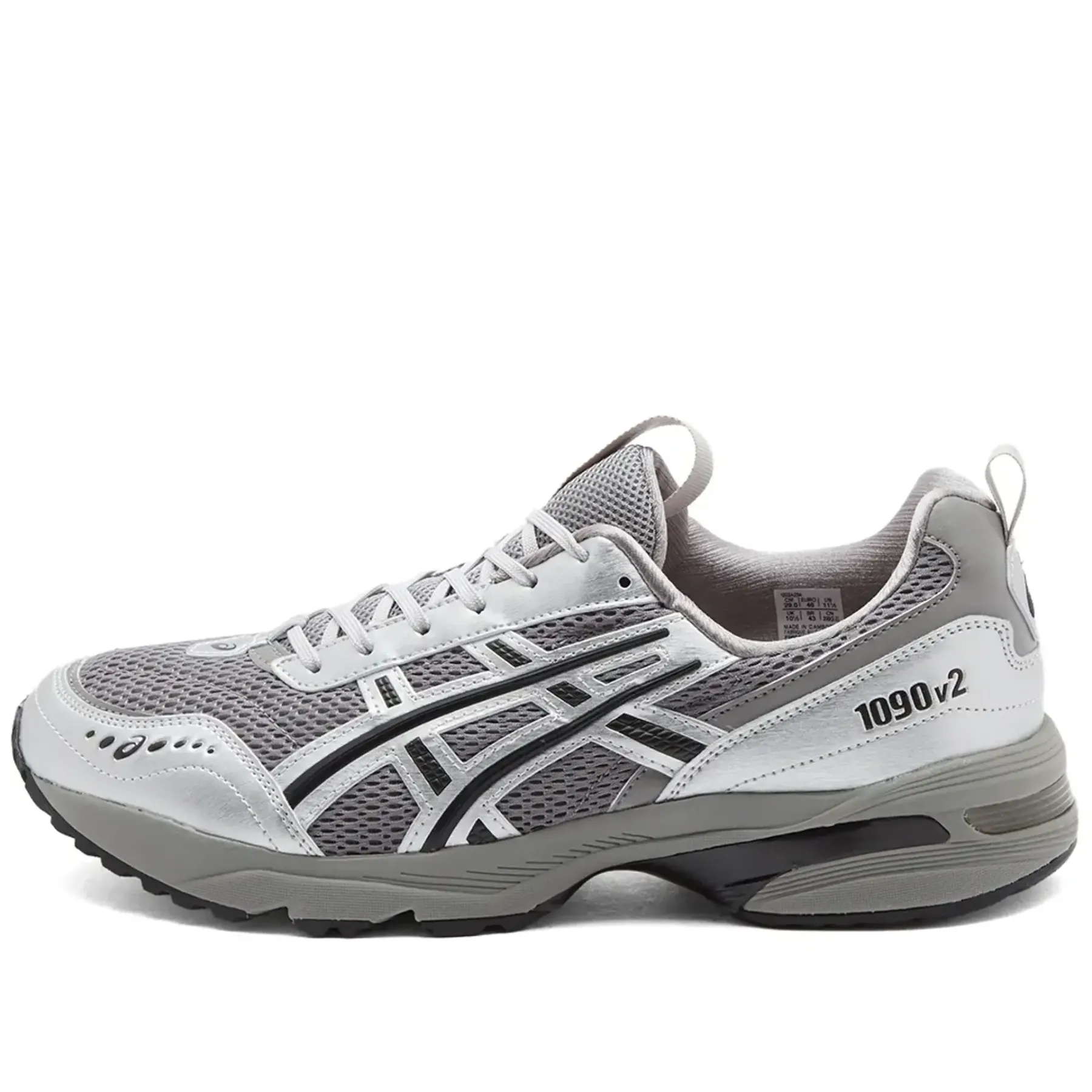 Asics Freja Wewer X Gel-1090v2 Mens Silver Trainers