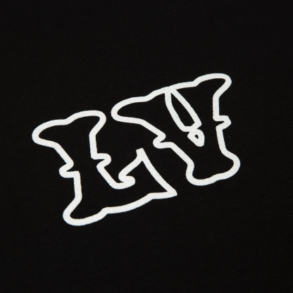 ルイ・ヴィトン オールドカーロゴ 半袖Tシャツ ブラック