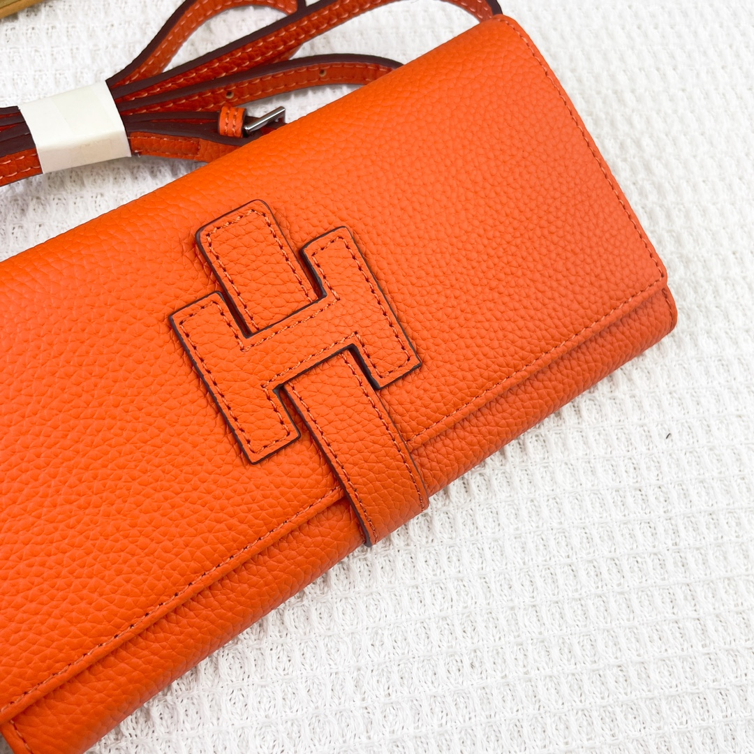 Hermes・レザー コンチネンタルウォレット 財布 折財布