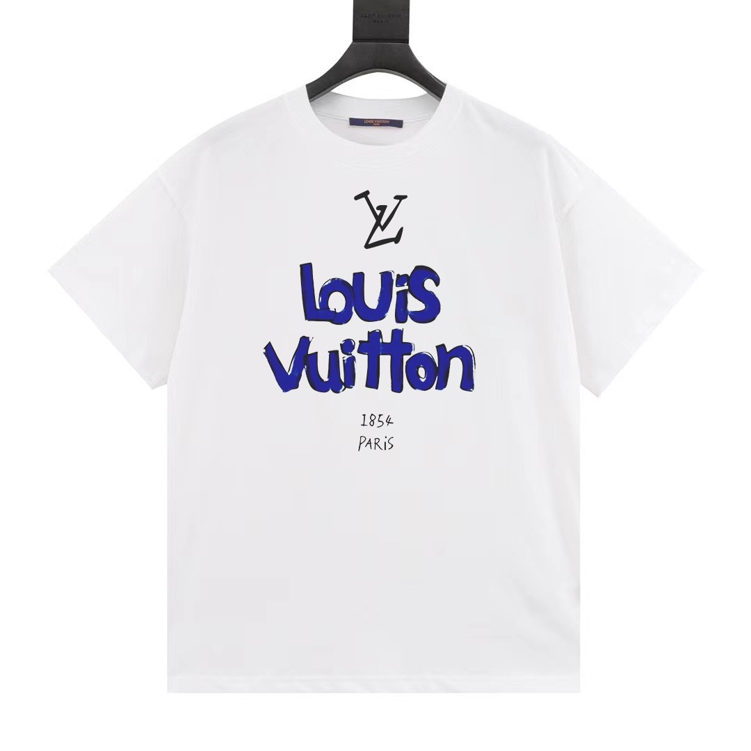 LOUIS VUITTON 26SS ロゴプリント 半袖Tシャツ