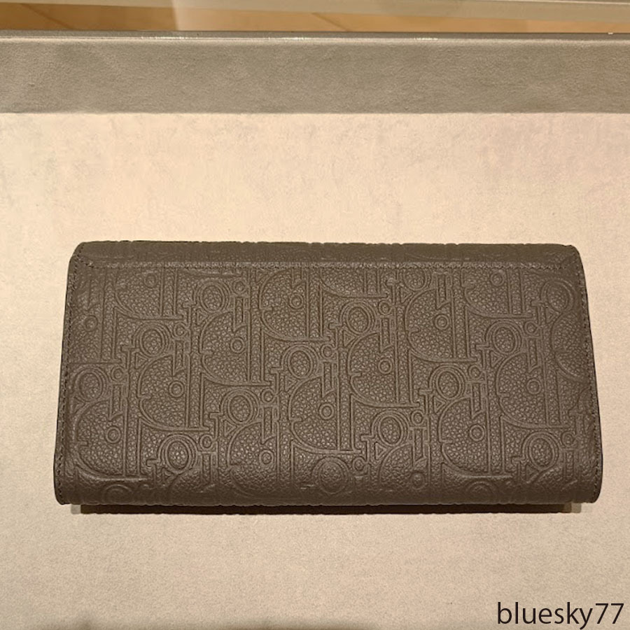 すぐ届く！DIOR（ディオール）ロング フラップウォレット 長財布