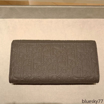 すぐ届く！DIOR（ディオール）ロング フラップウォレット 長財布