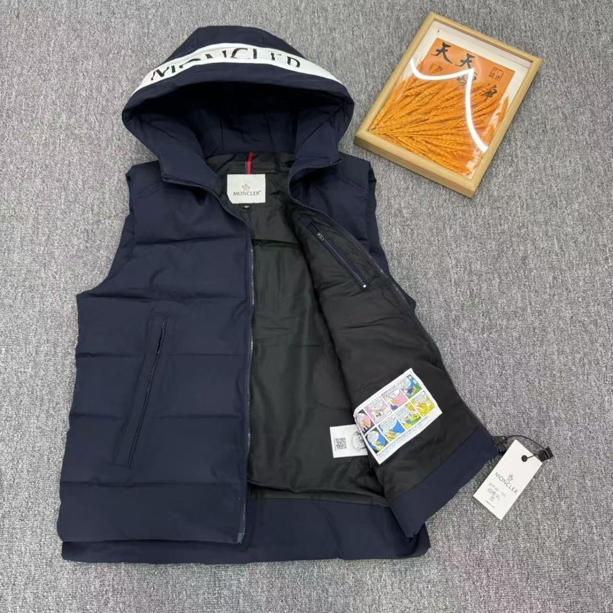 関税込価格 国内発送 ★ MONCLER BOURGETダウンベスト ジレ