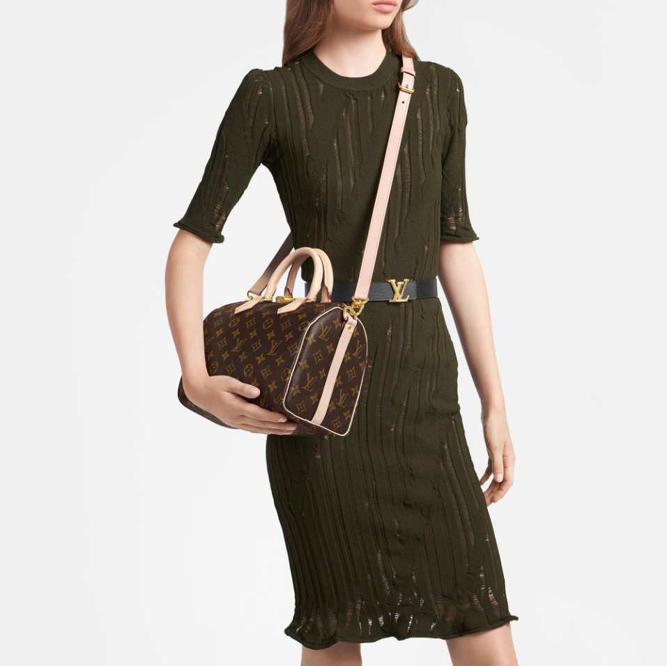 Louis Vuitton モノグラム スピーディ ハンドバッグ ボストン