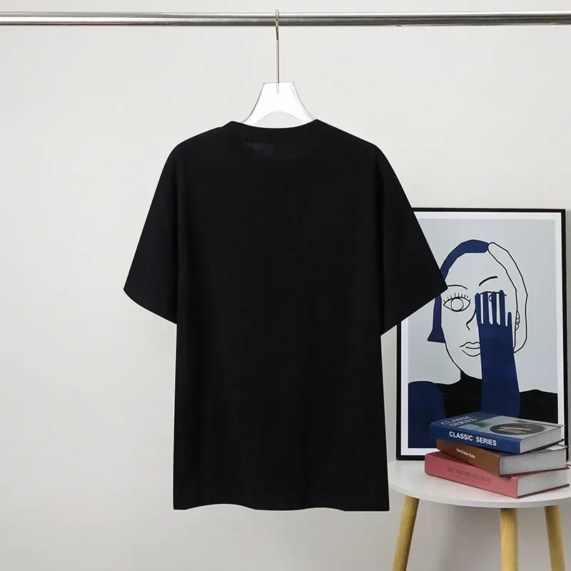 LOEWE『XS-L』人気爆発中 ゆるい 手触り良く カジュアル ファッション軽量 通気性 高品質 Ｔシャツ