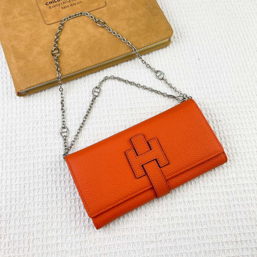 Hermes・レザー コンチネンタルウォレット 財布 折財布