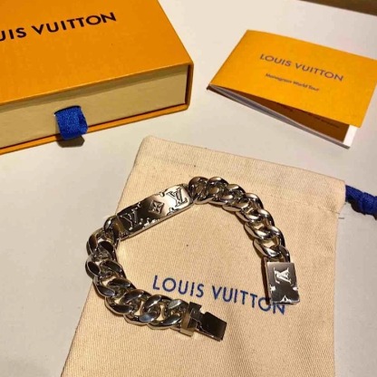 【太めチェーンがインパクト大♪】ルイヴィトン★ブレスレット