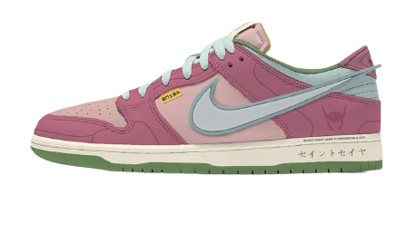 【送料無料】【代金引換】NIKE ( ナイキ ) × 聖闘士星矢( セイントセイヤ ) コラボ SB Dunk スニーカー 【今年の新商品】
